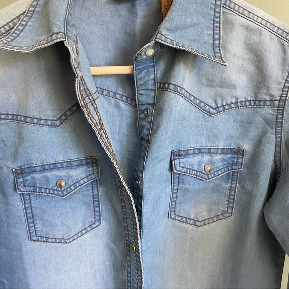 WRANGLER JEAN SHIRT, Size S - Picture 4 of 9